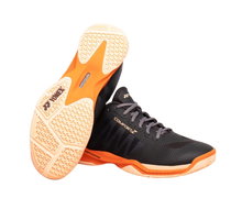Yonex Badmintonschuhe Power Cushion Comfort Z3 (Dämpfung) 2025 dunkelgrau/orange Herren